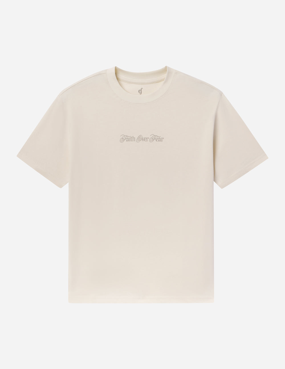 Faith Over Fear Taupe Tee