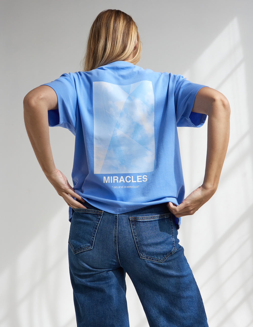 Miracles Blue Tee