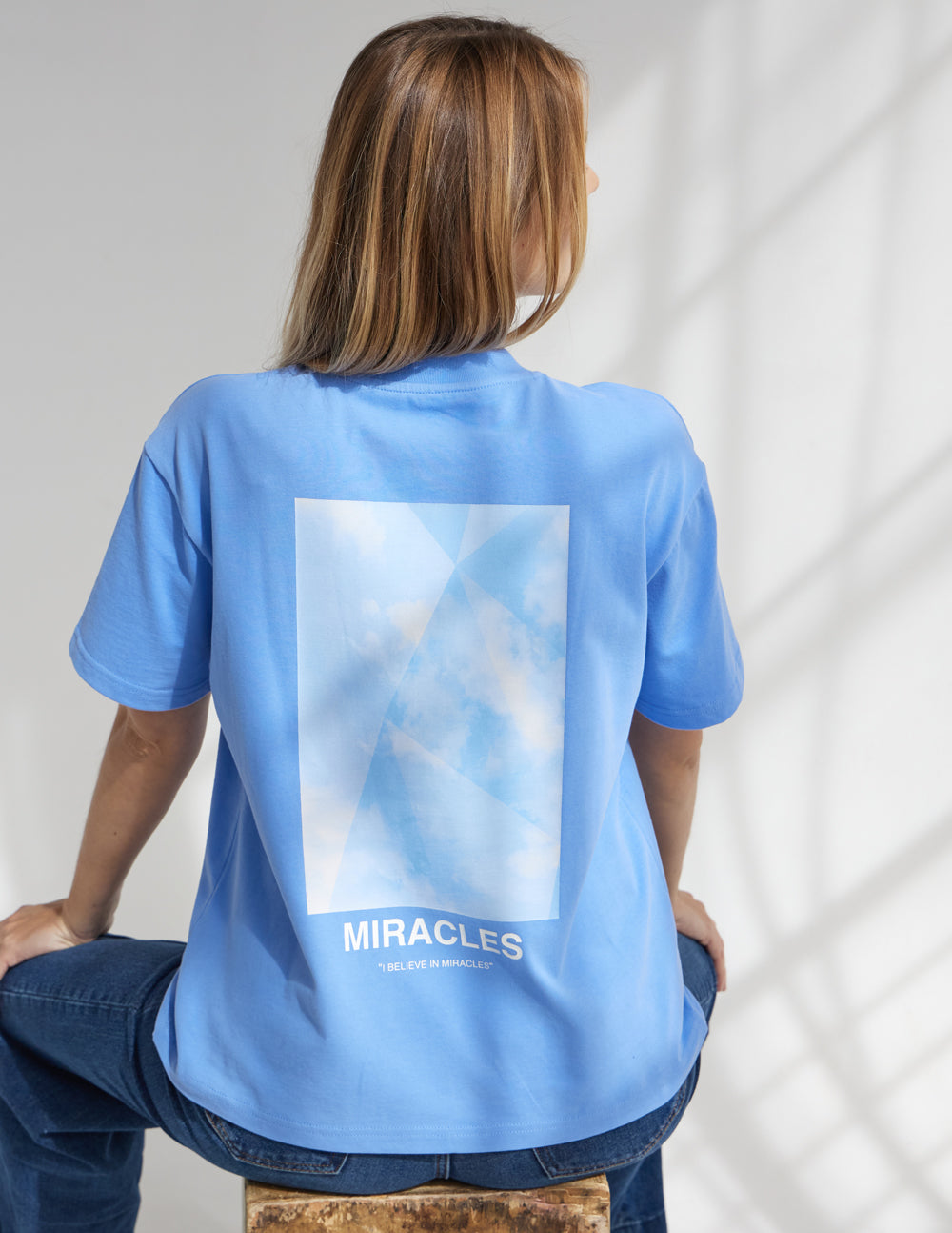 Miracles Blue Tee