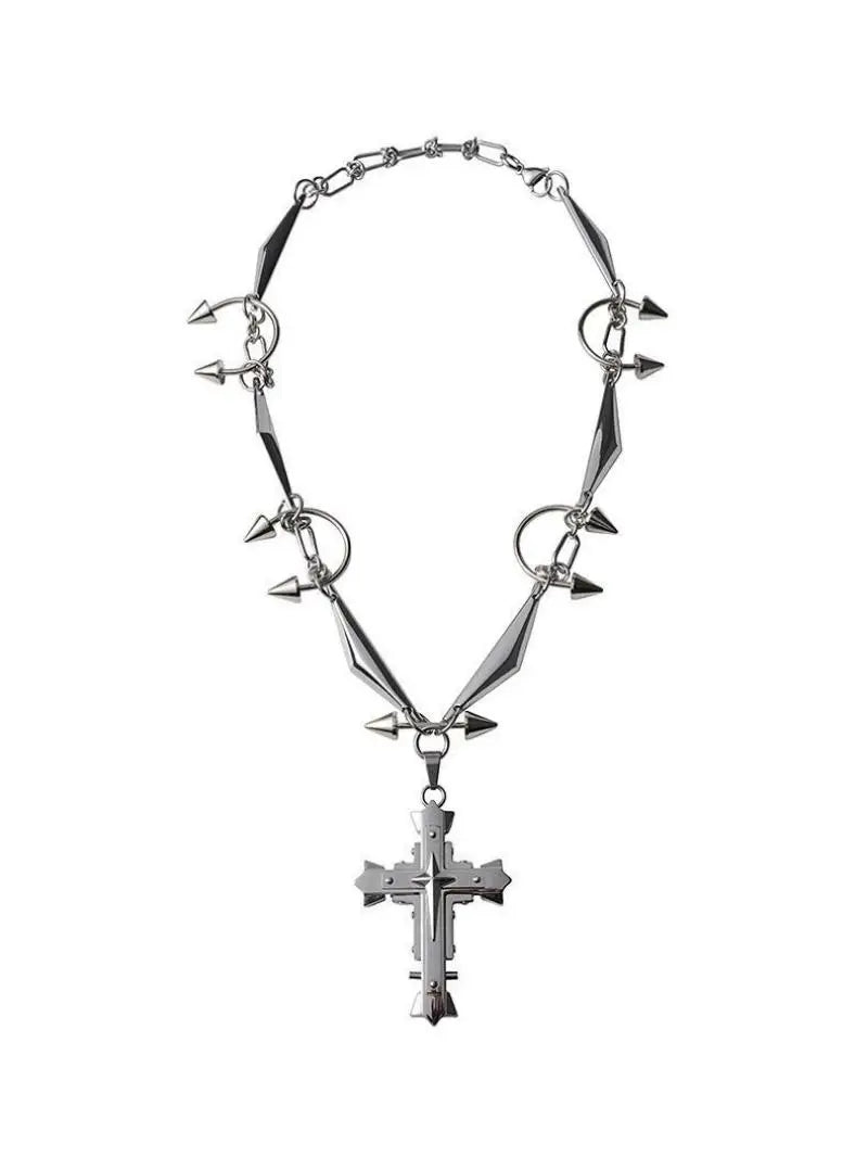 Dark Age Heavy Spiked Necklace