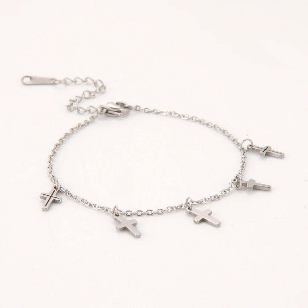 5 Cross Bracelet