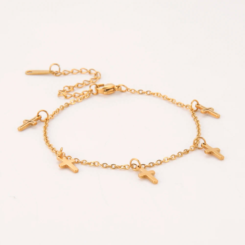 5 Cross Bracelet